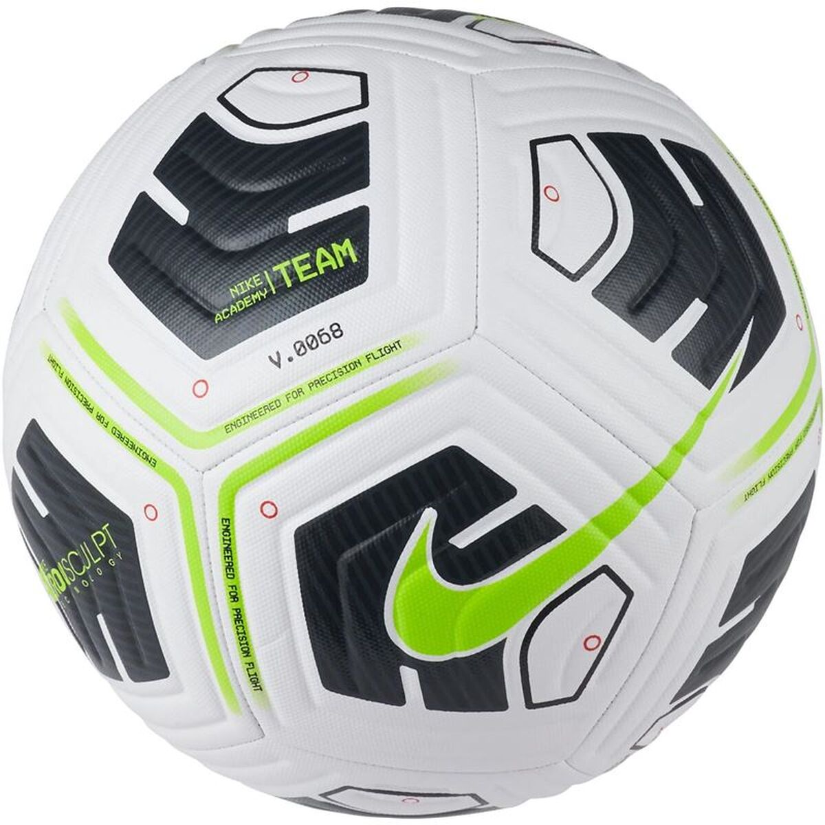 Minge de Fotbal Nike Team Verde lămâie Mărimea 5