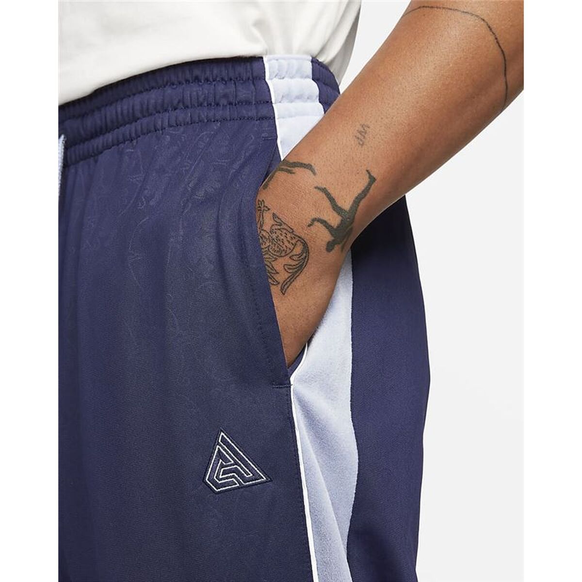 Pantaloni lungi de sport Nike Gianni Albastru închis Bărbați