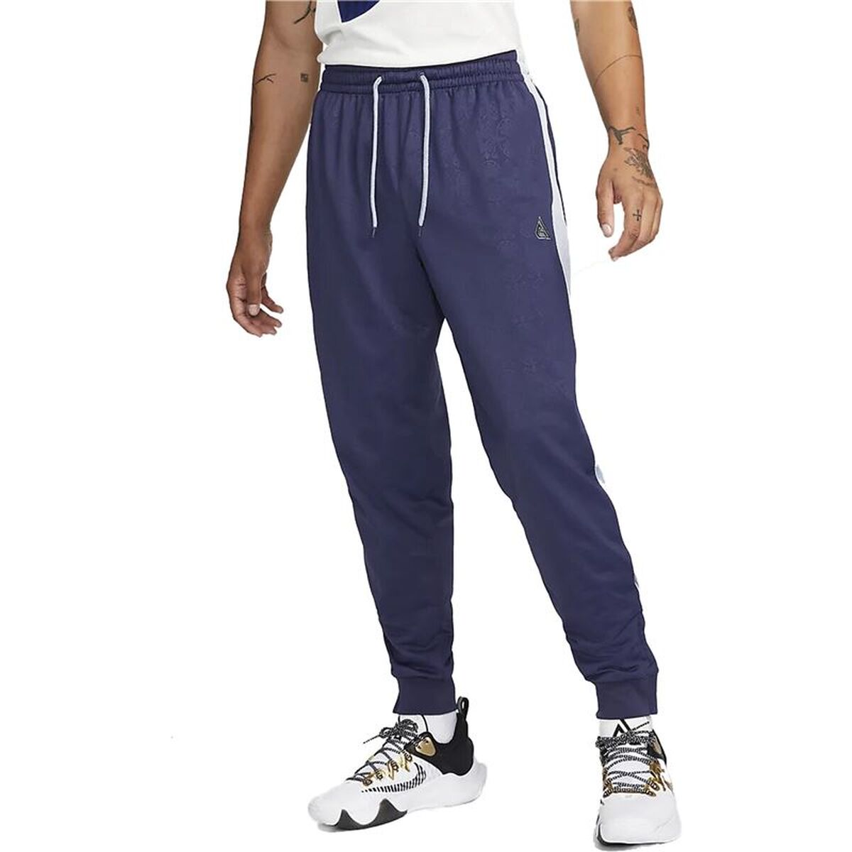 Pantaloni lungi de sport Nike Gianni Albastru închis Bărbați