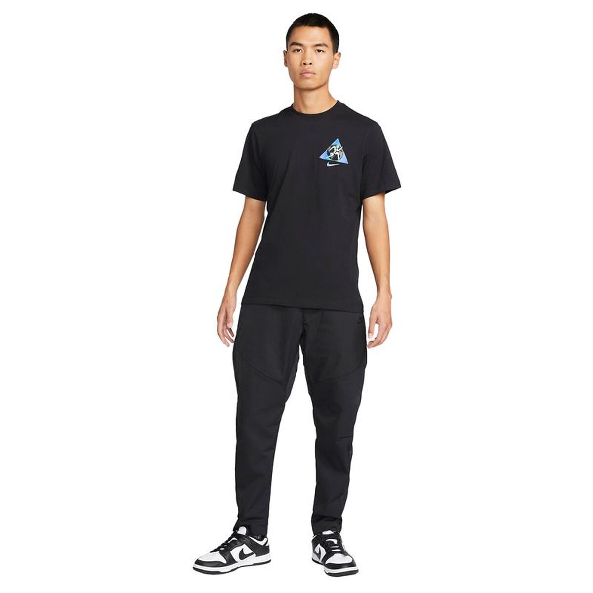 Tricou cu Mânecă Scurtă Bărbați Nike Negru