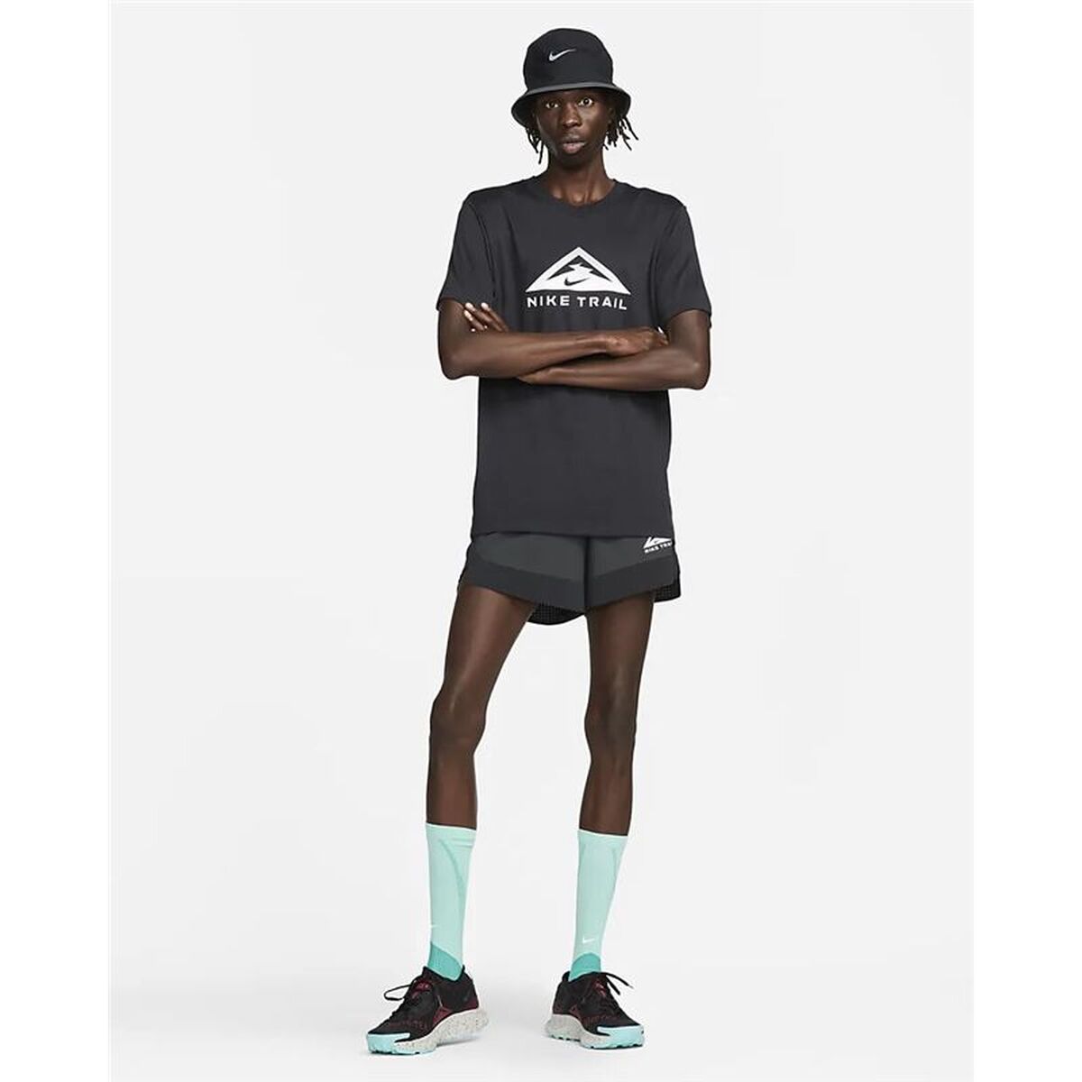 Tricou cu Mânecă Scurtă Bărbați Nike Negru