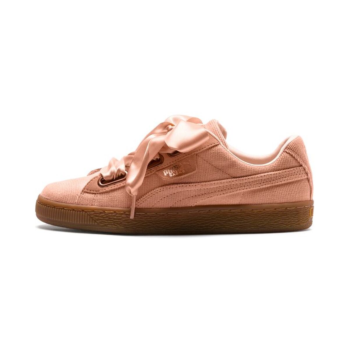 Pantofi sport pentru femei Puma Basket Heart Corduroy