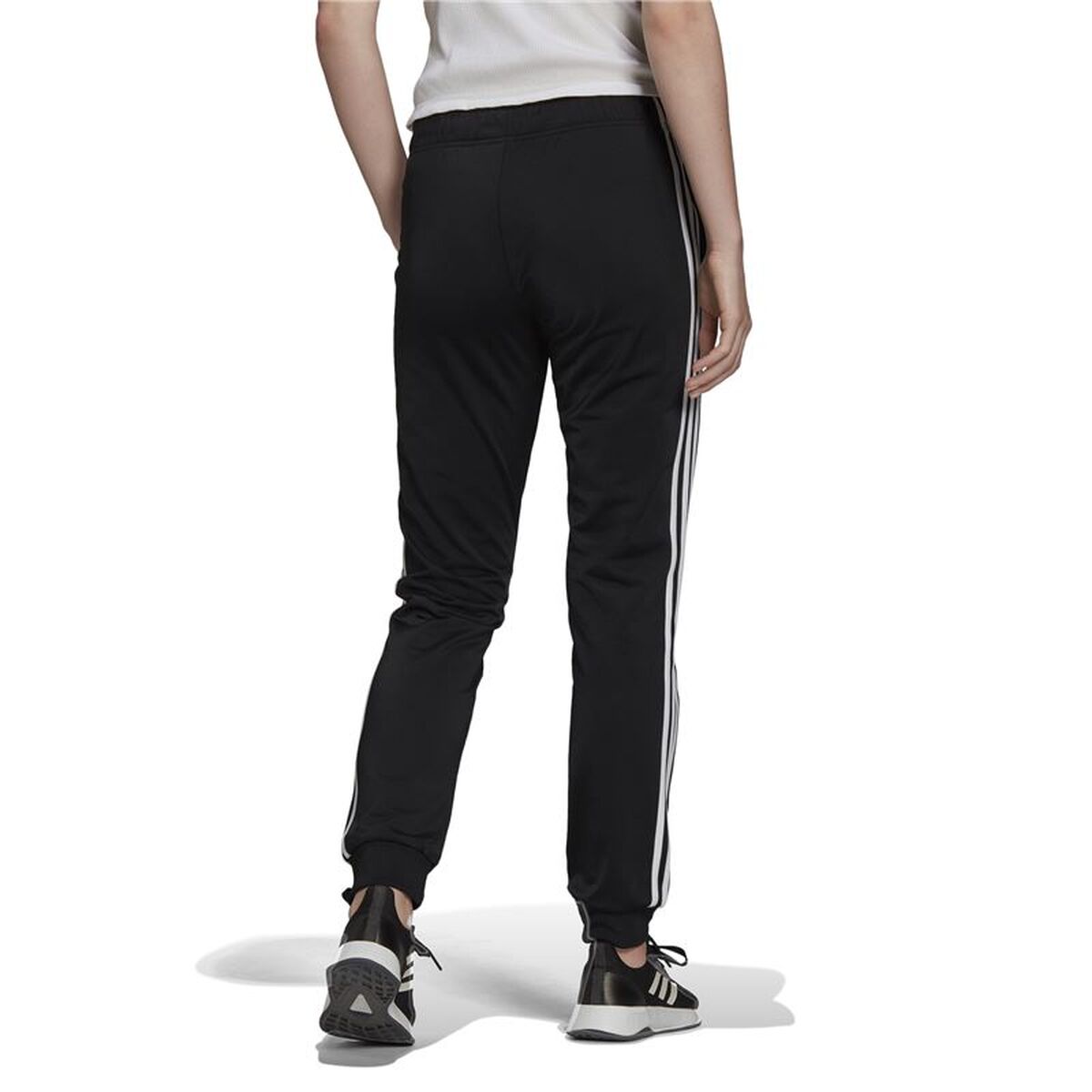 Pantaloni lungi de sport Adidas 3S Tp Tric Negru Femeie
