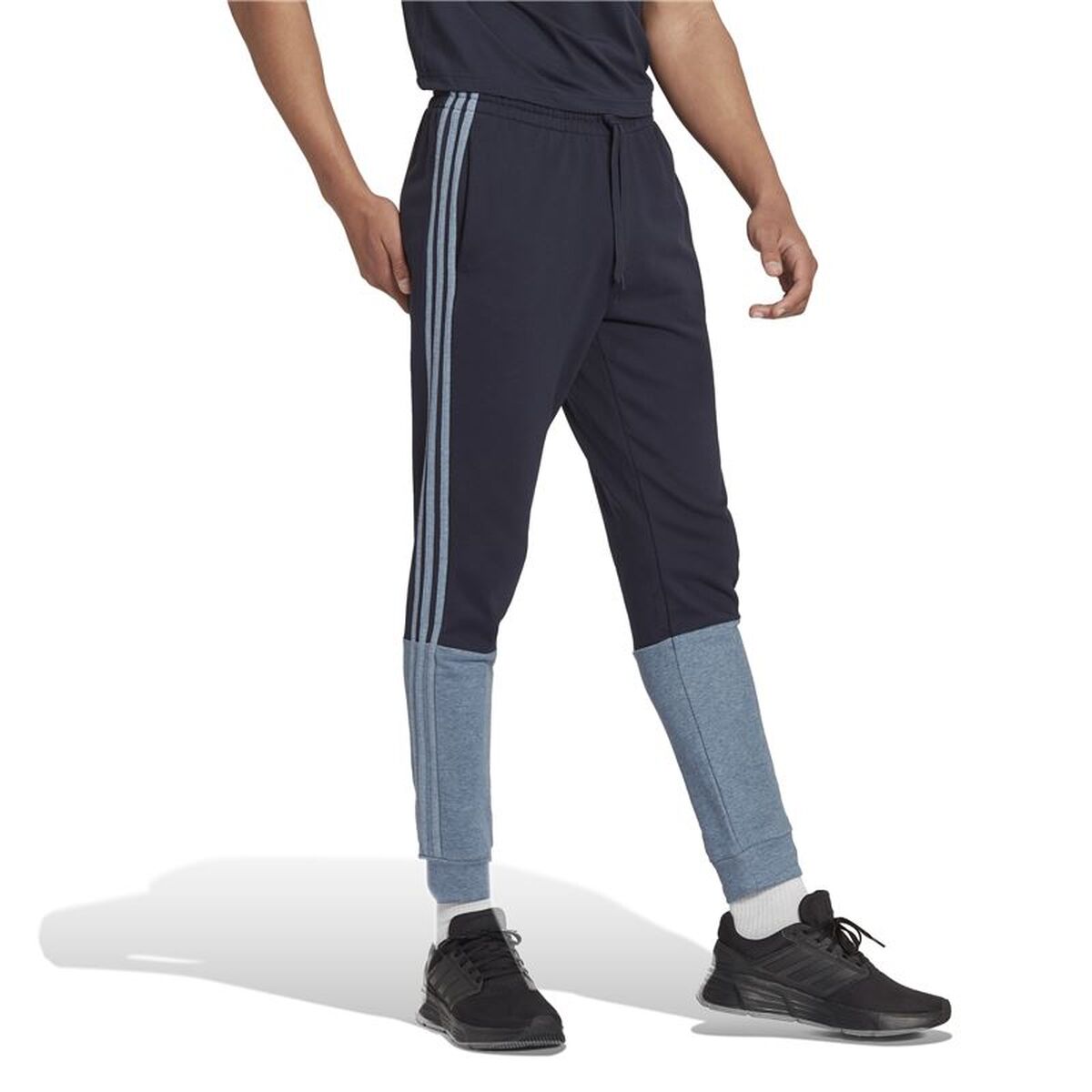 Pantaloni lungi de sport Adidas Essentials Gri Bărbați