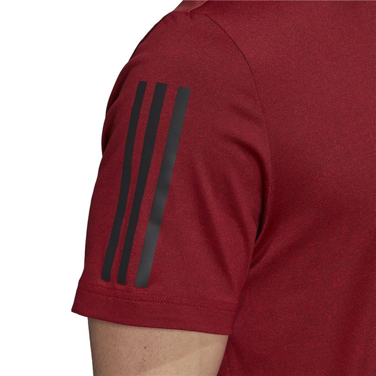Tricou cu Mânecă Scurtă Bărbați Adidas HK9542 Roșu Închis
