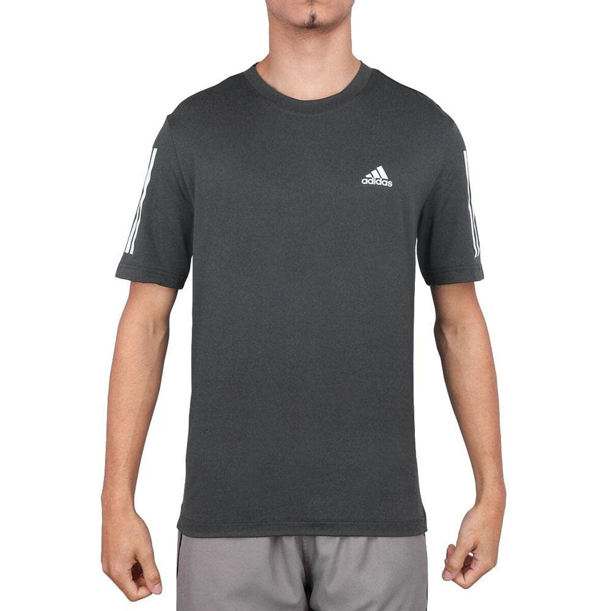 Tricou cu Mânecă Scurtă Bărbați Adidas Gri