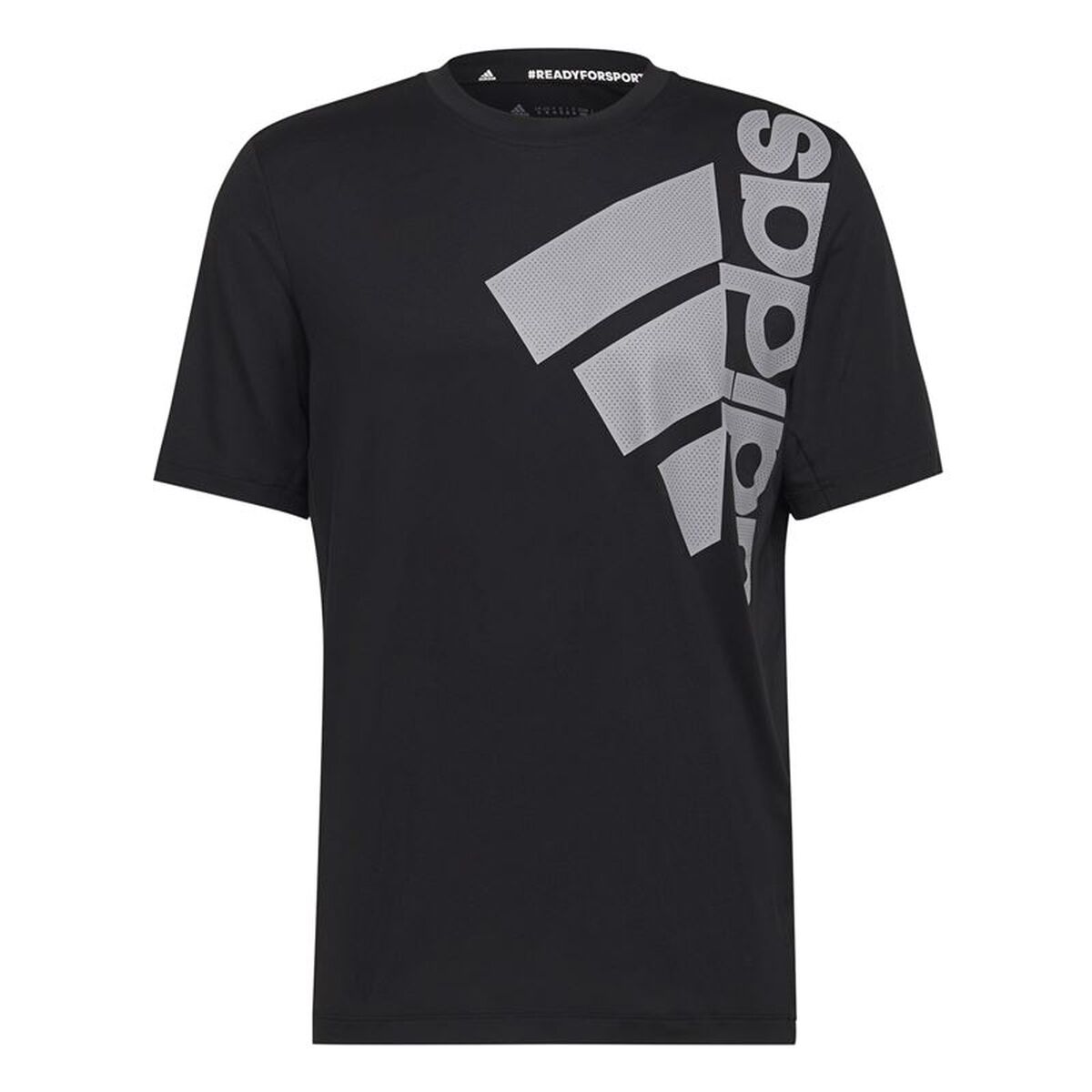 Tricou cu Mânecă Scurtă Bărbați Adidas Big Badge Negru