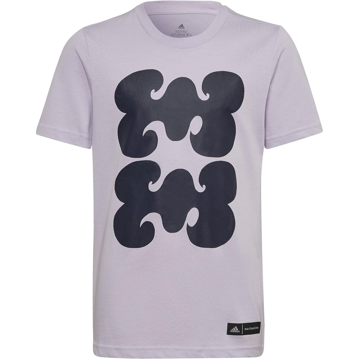 Tricou cu Mânecă Scurtă pentru Copii Adidas Marimekko  Prună