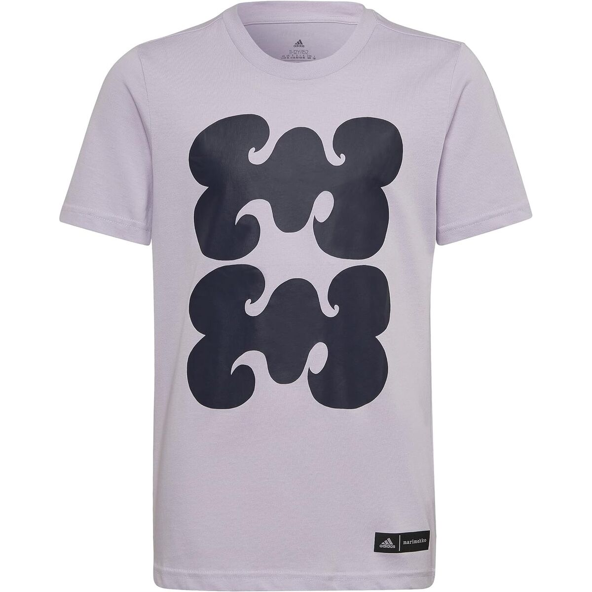 Tricou cu Mânecă Scurtă pentru Copii Adidas Marimekko  Prună