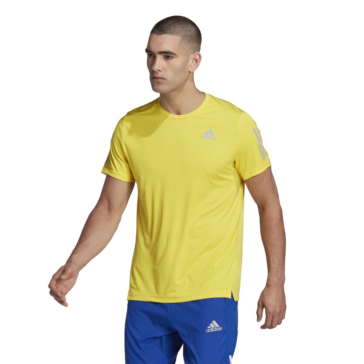 Tricou cu Mânecă Scurtă Bărbați Adidas Galben