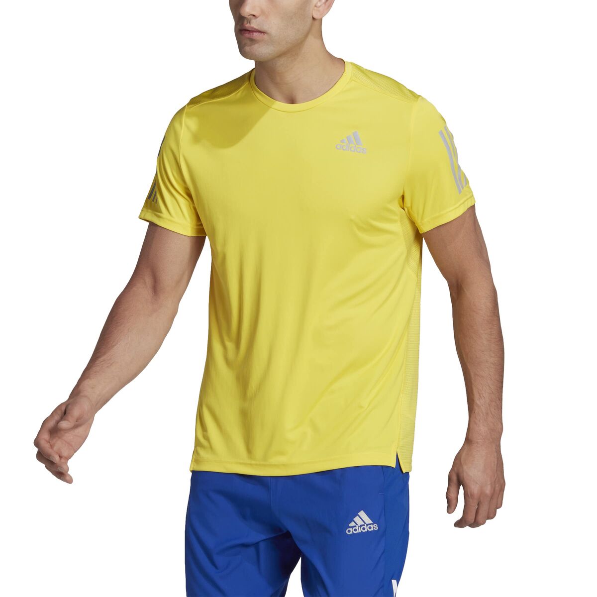 Tricou cu Mânecă Scurtă Bărbați Adidas Galben