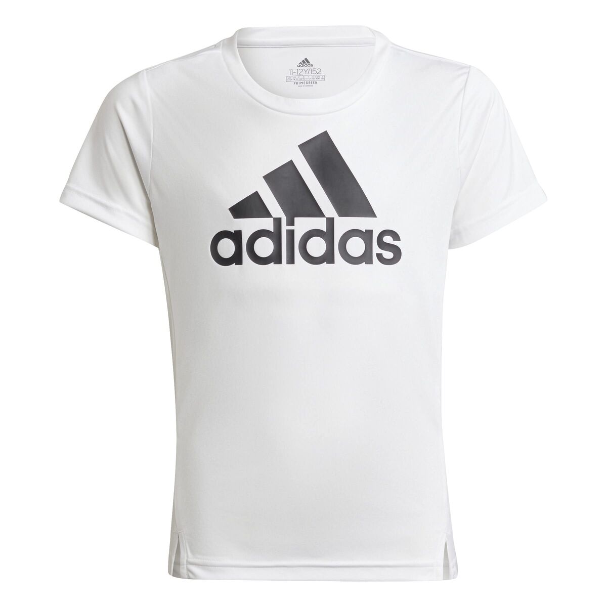 Tricou cu Mânecă Scurtă pentru Copii Adidas Alb