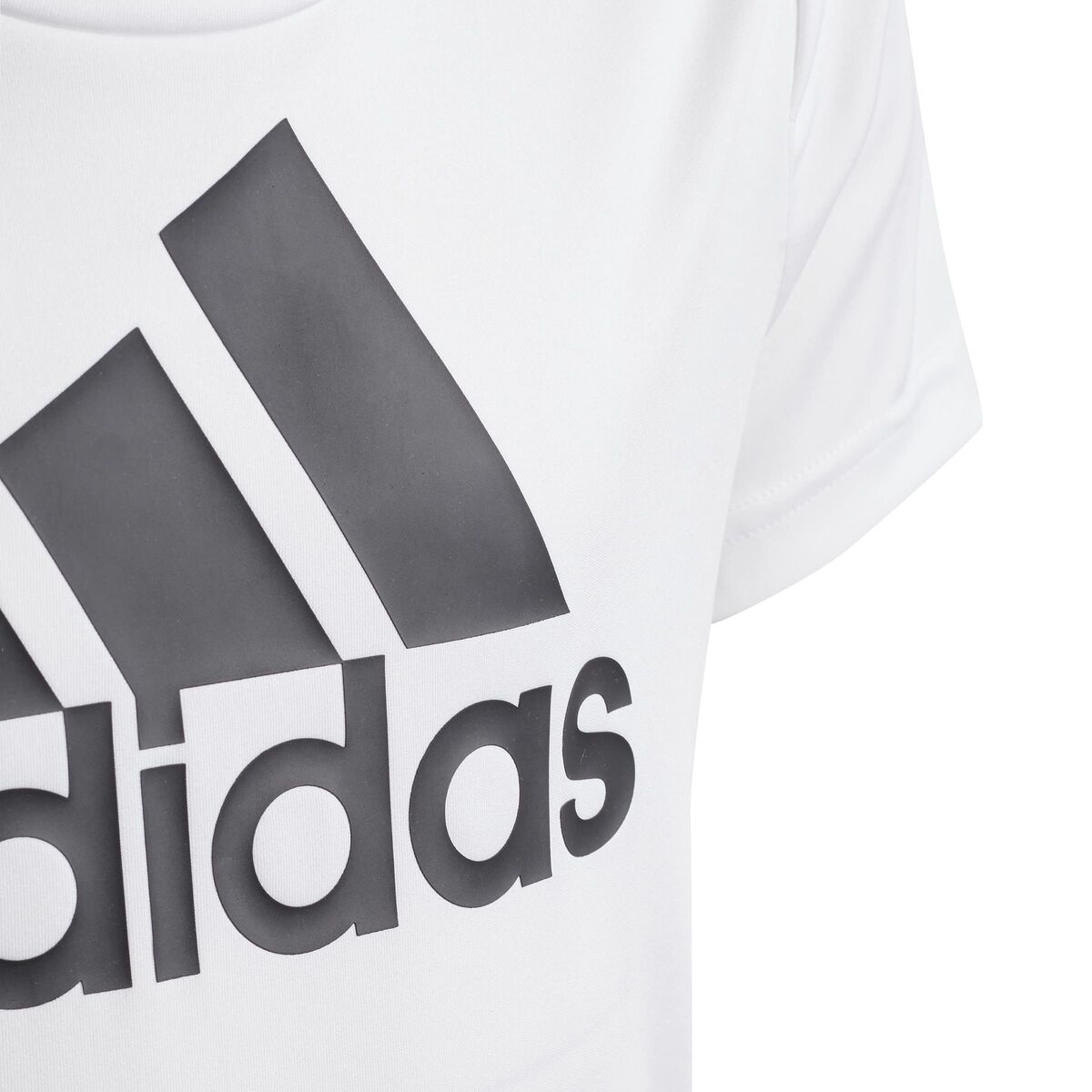 Tricou cu Mânecă Scurtă pentru Copii Adidas Alb