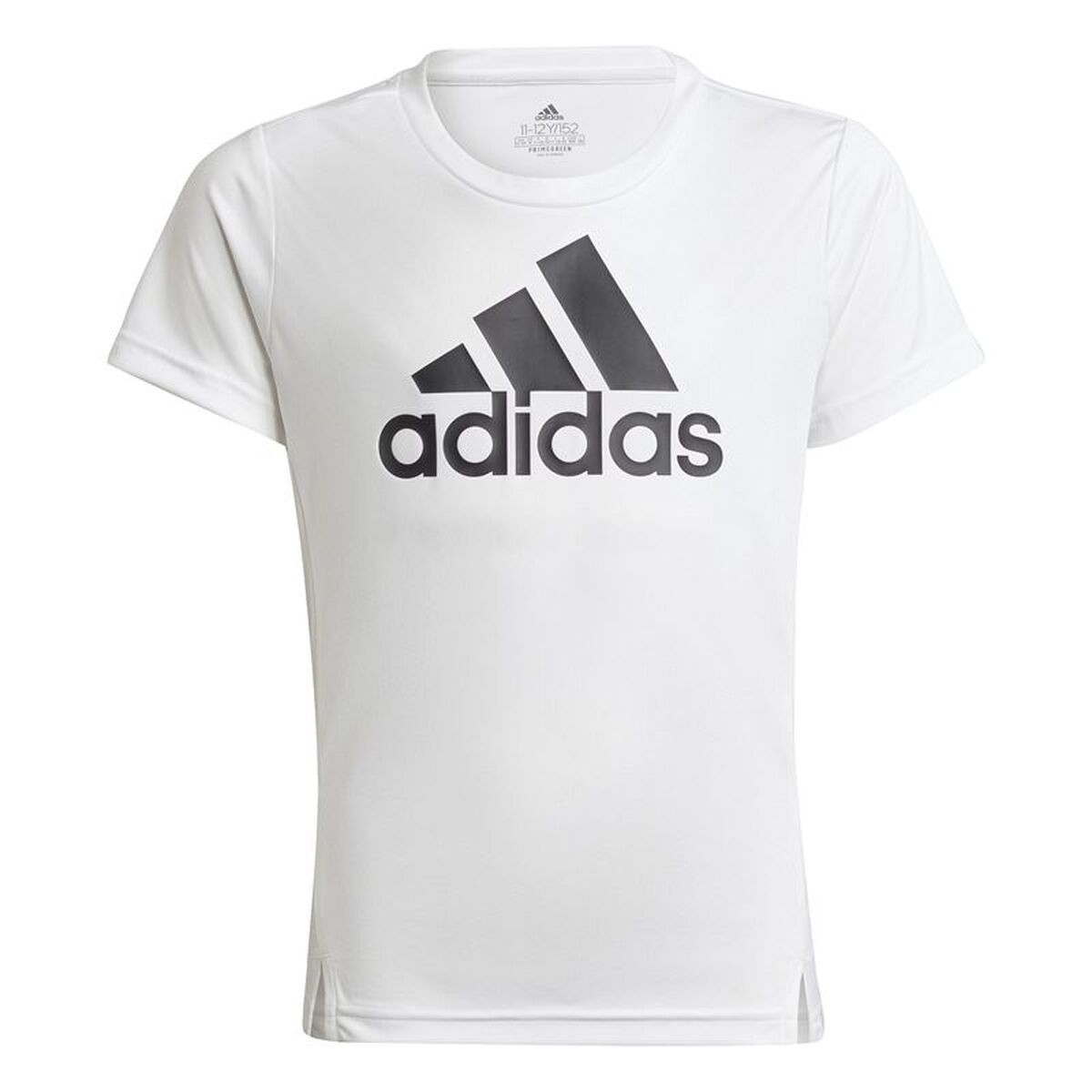 Tricou cu Mânecă Scurtă pentru Copii Adidas Alb