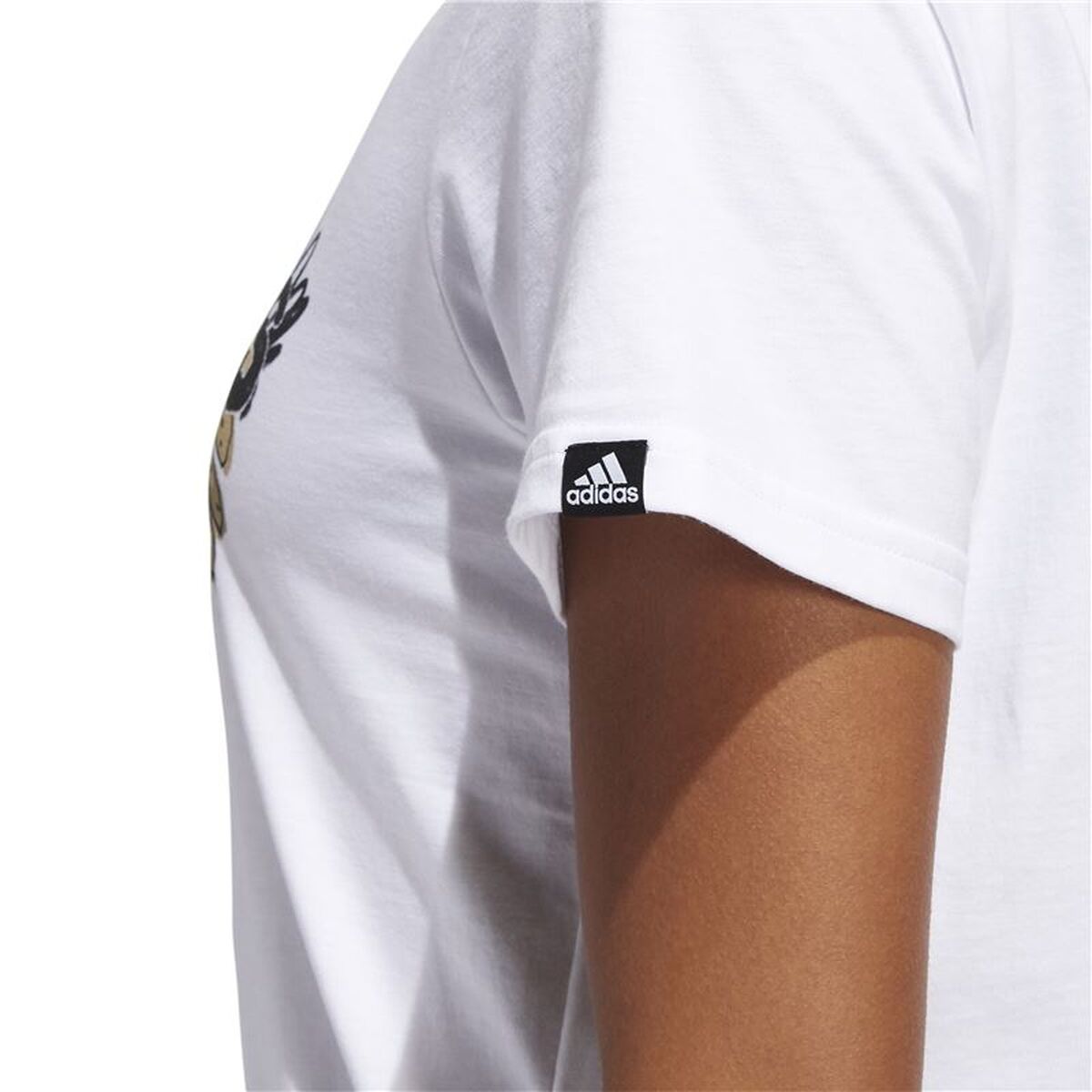 Tricou cu Mânecă Scurtă Femei Adidas H57399 Alb (XS)