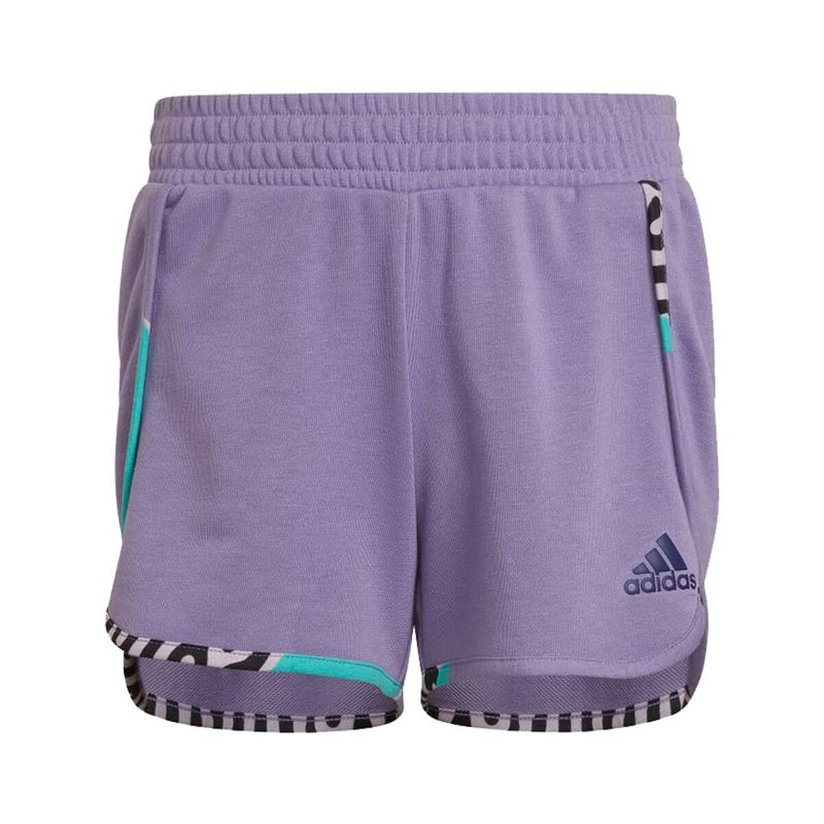 Pantalon Scurt Sport Adidas HD1818 Lavandă