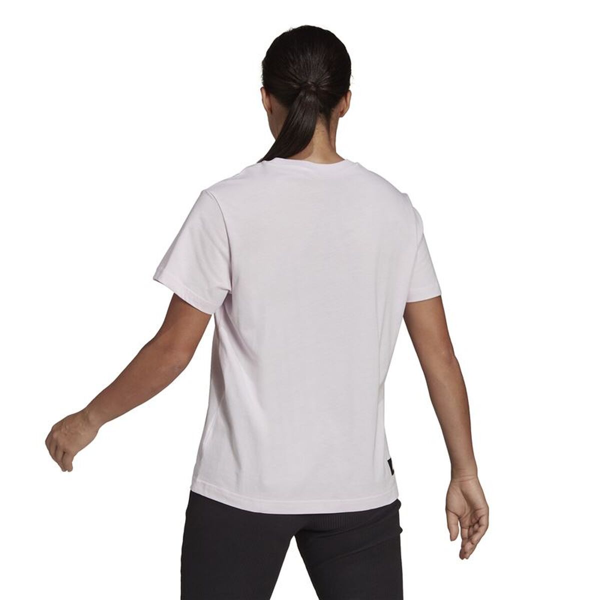 Tricou cu Mânecă Scurtă Femei Adidas HE0304 Roz (S)