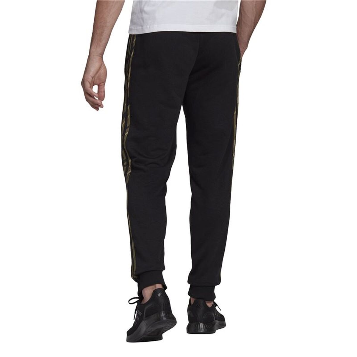 Pantaloni lungi de sport Adidas Essentials Negru Bărbați