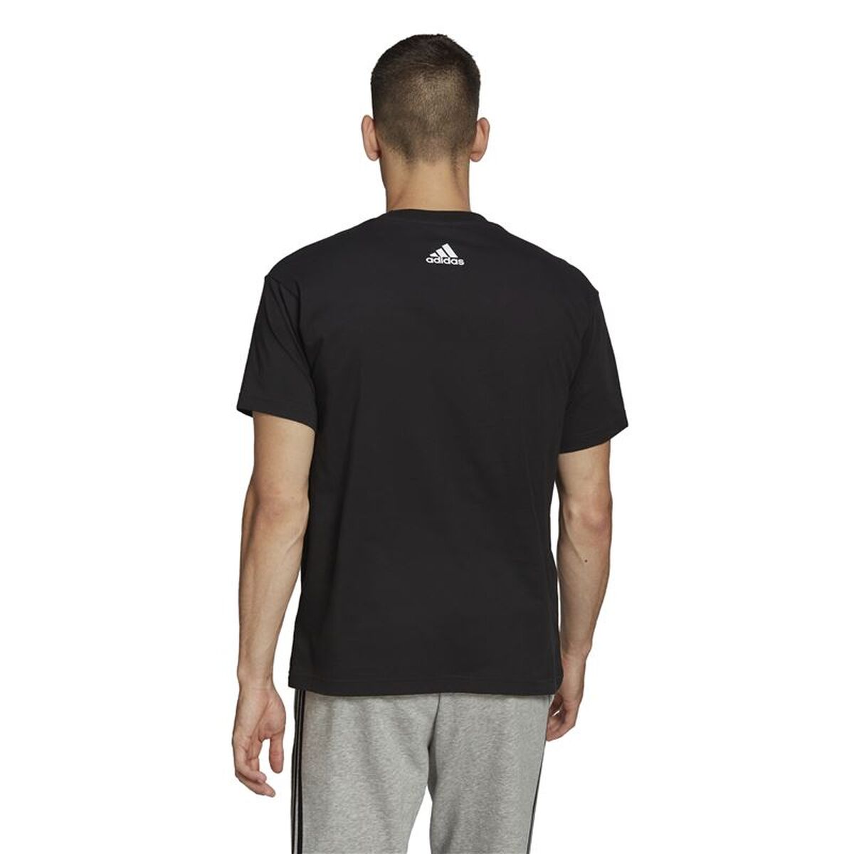 Tricou cu Mânecă Scurtă Unisex Adidas HE4314 Negru (S)