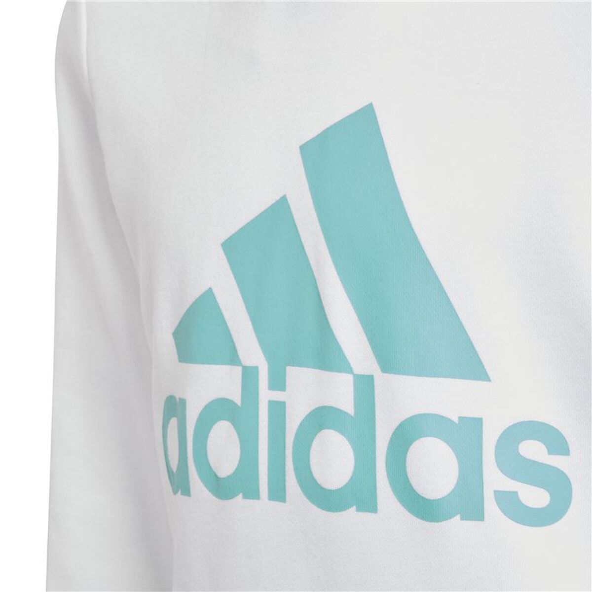 Hanorac cu Glugă Copii Adidas HE9290 Alb