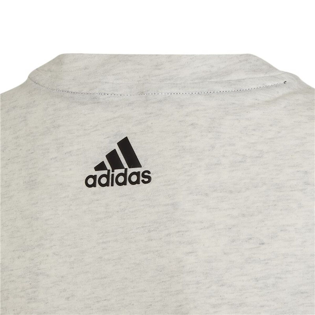 Tricou cu Mânecă Scurtă pentru Copii Adidas HG8857 Alb