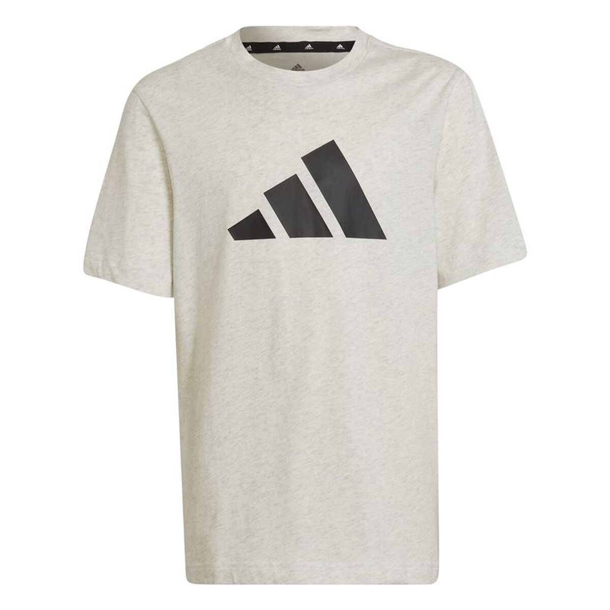 Tricou cu Mânecă Scurtă pentru Copii Adidas HG8857 Alb