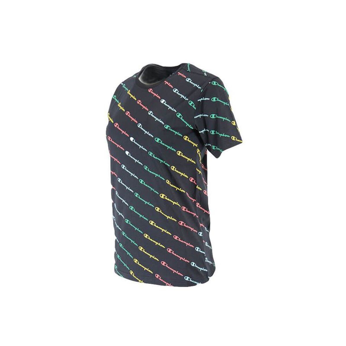 Tricou cu Mânecă Scurtă pentru Copii Champion 305655-KL001 Negru