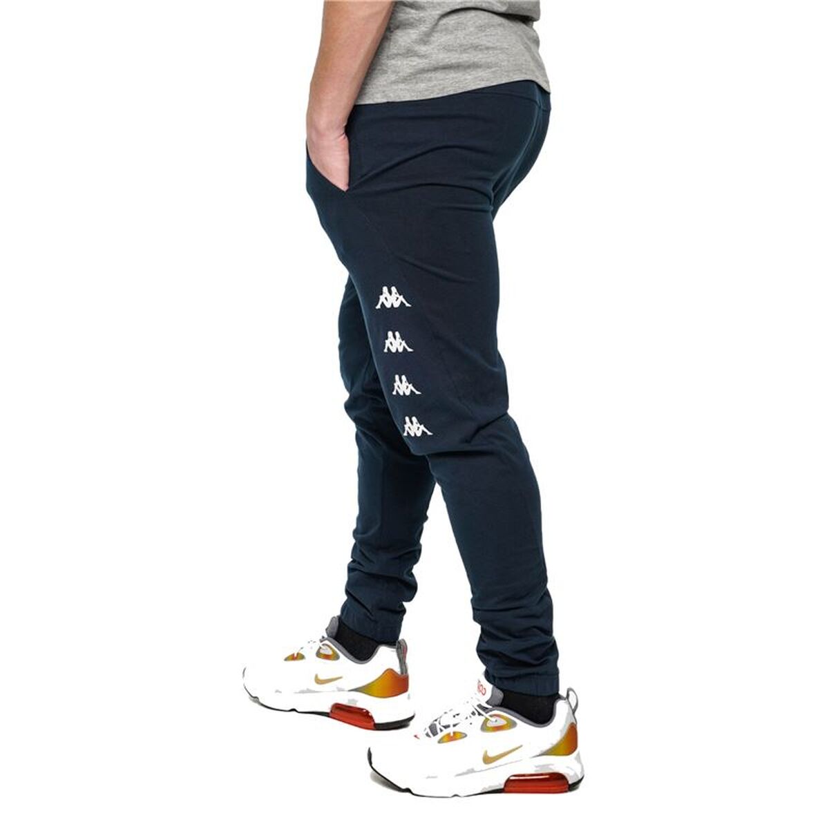 Pantaloni lungi de sport Kappa Kolrik Bleumarin Bărbați