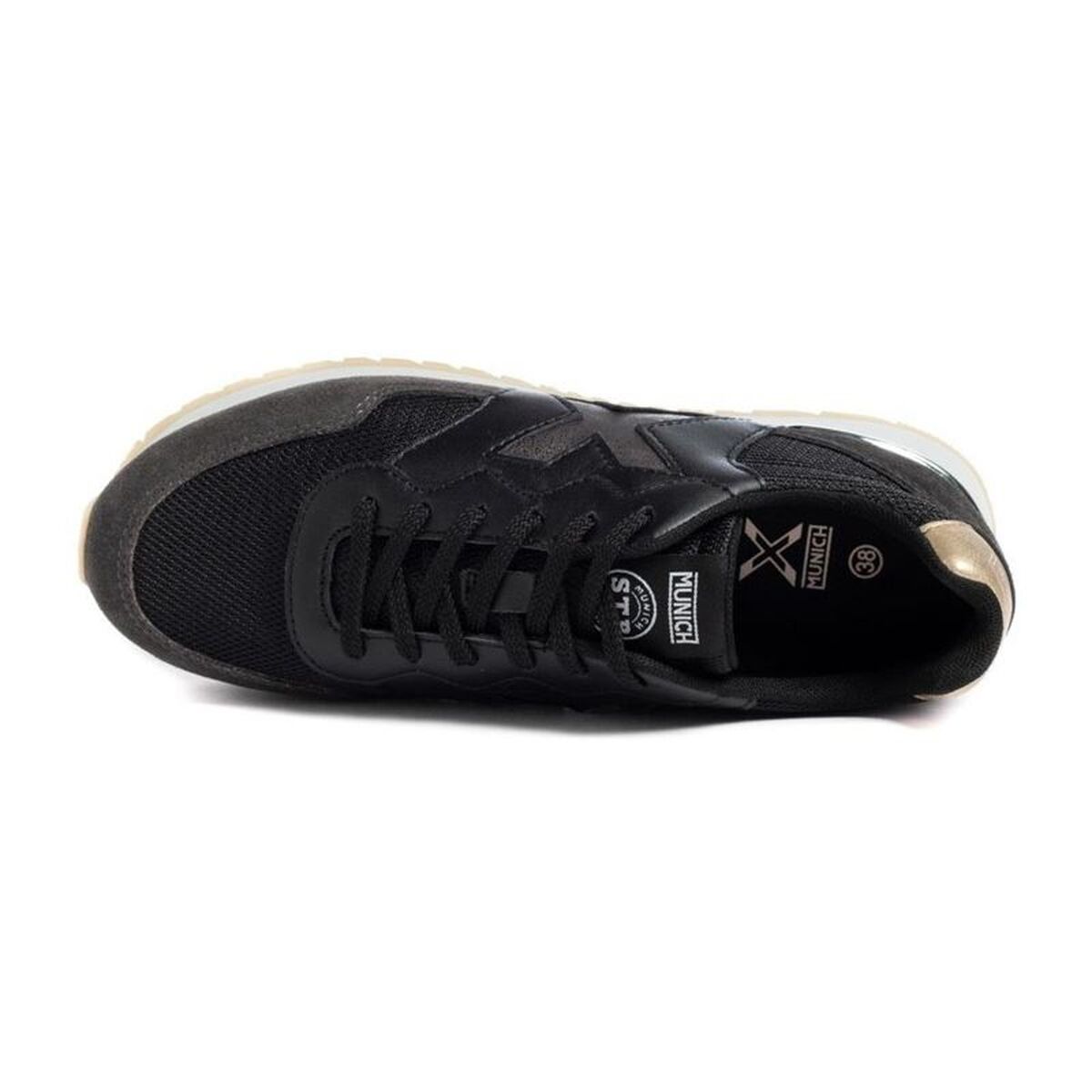 Adidași Casual de Damă Munich Dash Pemium Laces 107 Negru