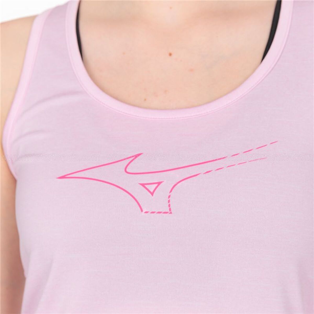 Tricou cu Mânecă Scurtă Femei Mizuno J2GA2208-65 Lavandă (M)