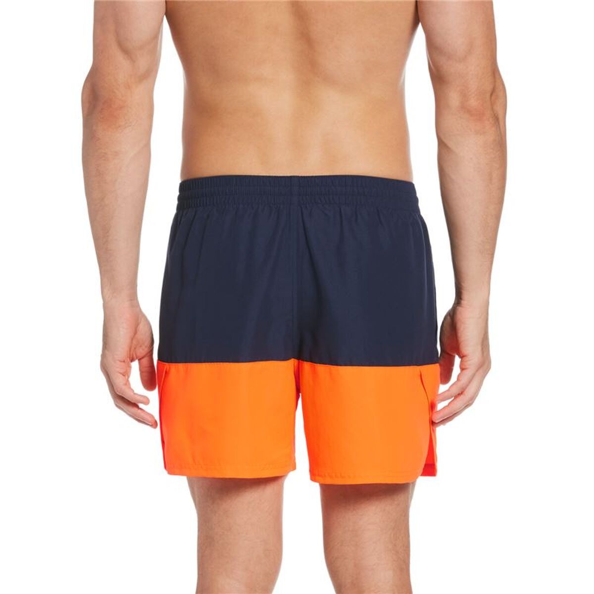 Costum de Baie Bărbați Nike NESSB451-822 Portocaliu