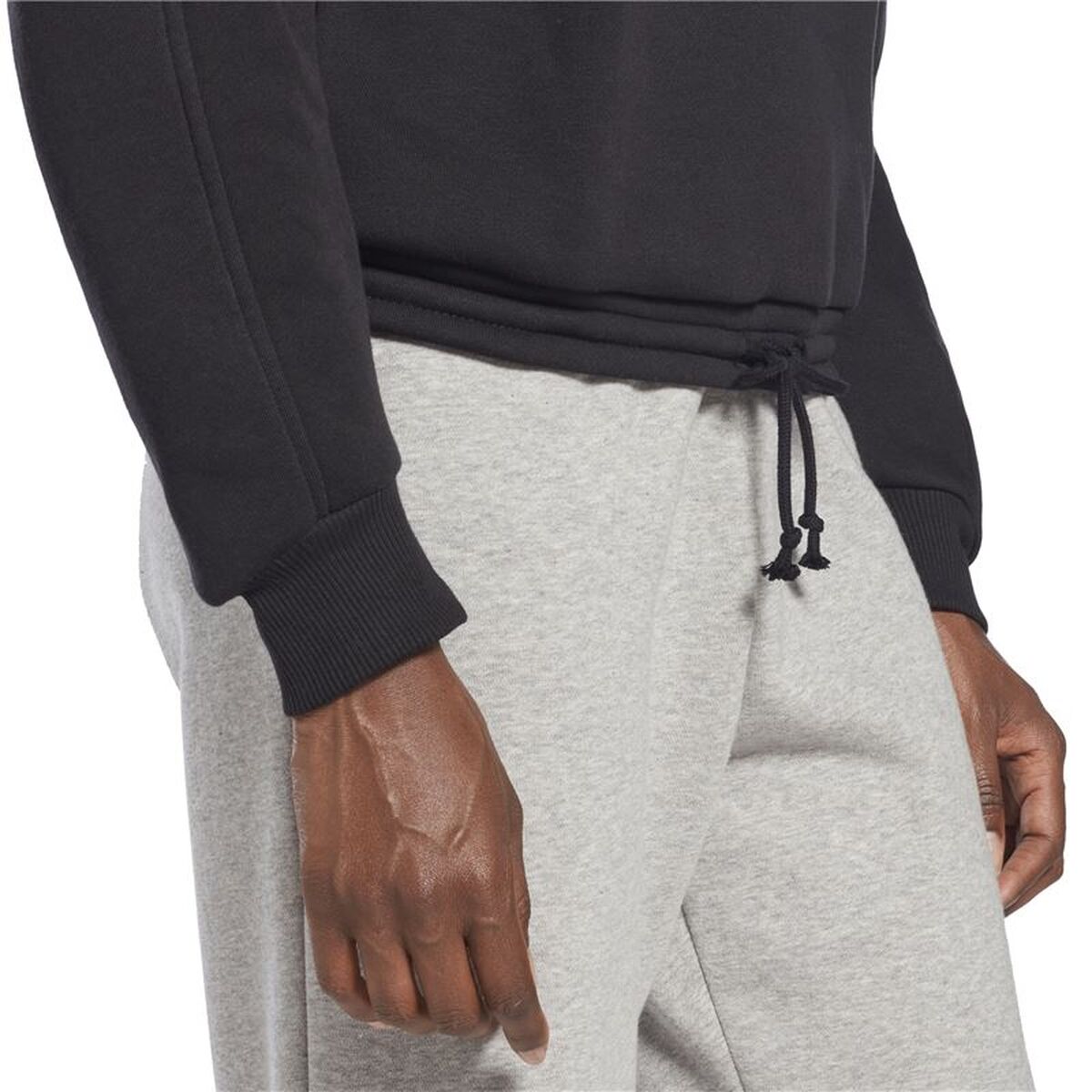 Hanorac fără Glugă Femei Reebok Modern Safari W Negru