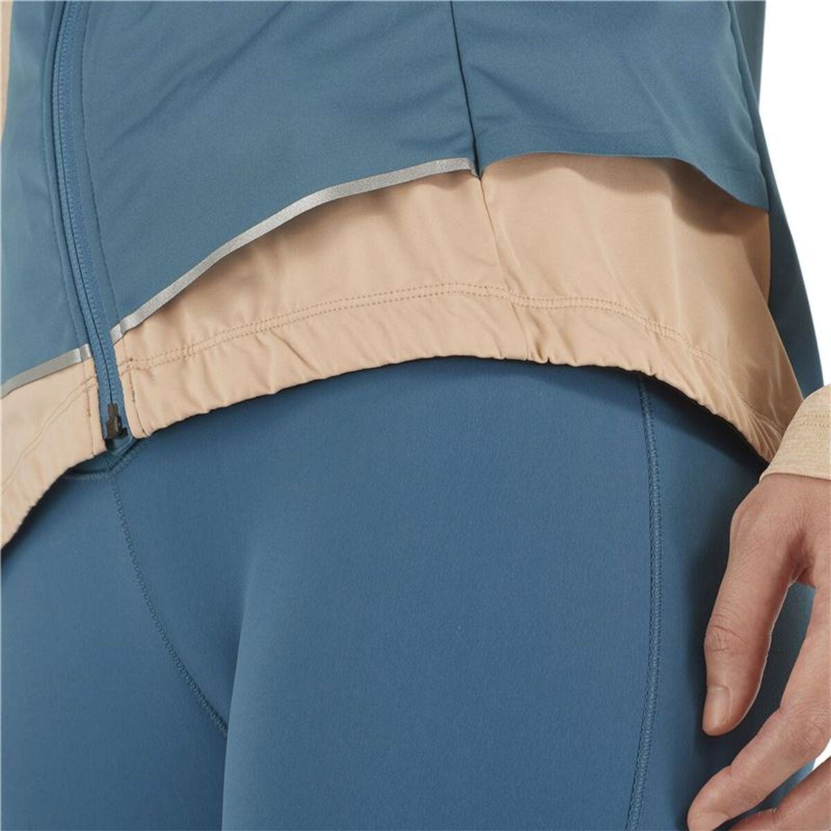 Vestă de alergare Salomon Light Shell W Albastru deschis