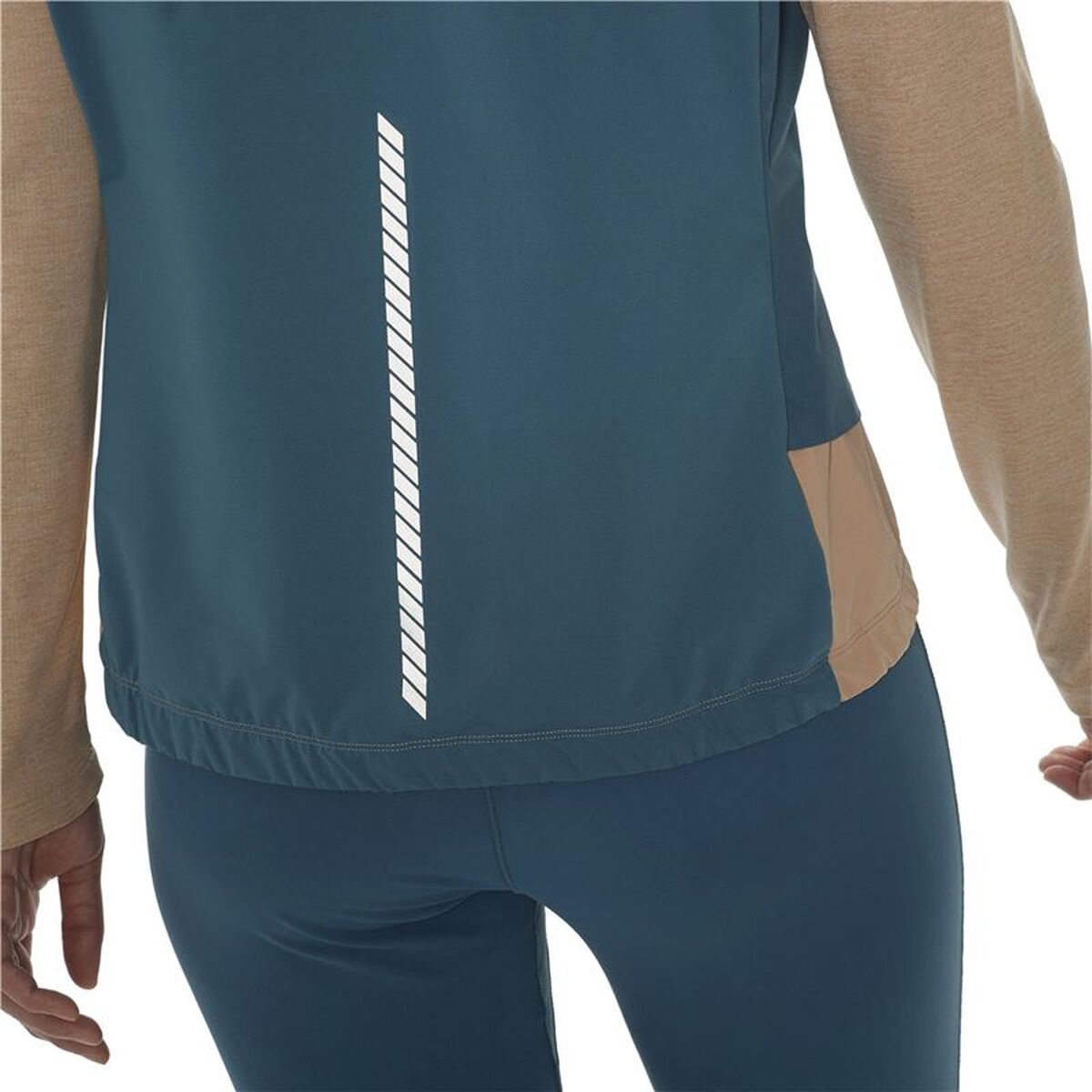 Vestă de alergare Salomon Light Shell W Albastru deschis