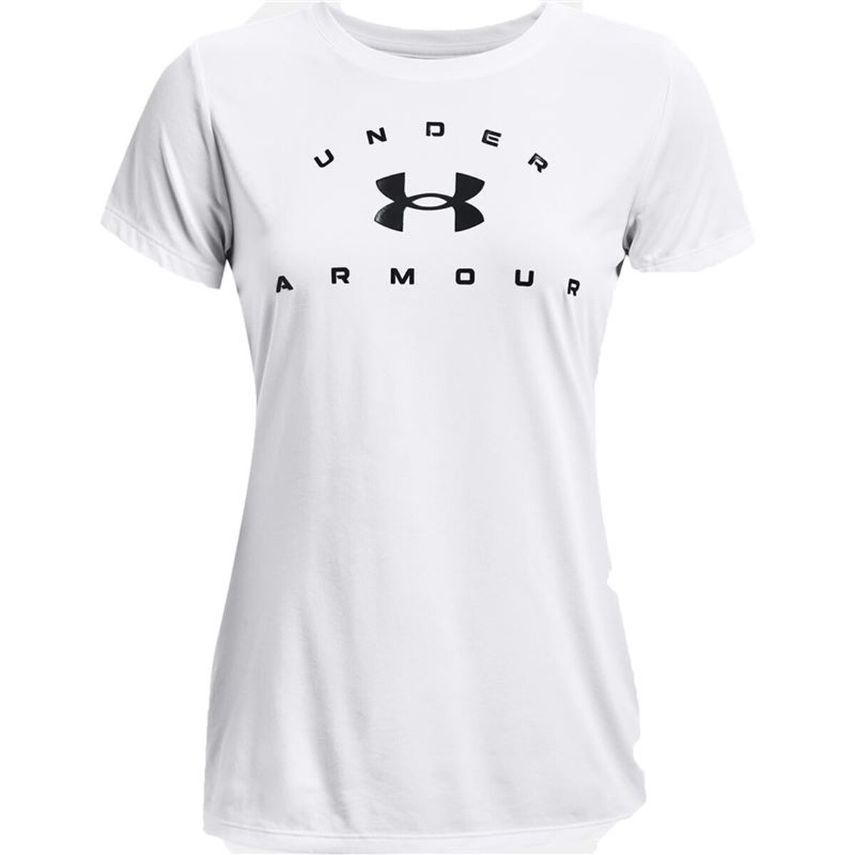 Tricou cu Mânecă Scurtă Femei Under Armour 1369864-100 Alb (XS)