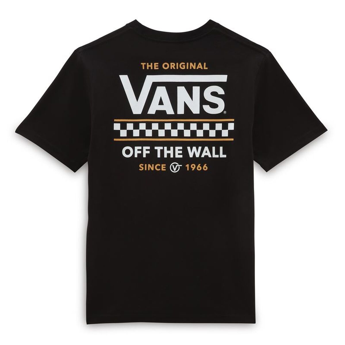 Tricou cu Mânecă Scurtă pentru Copii Vans VN0A7Y4GBLK1 Negru
