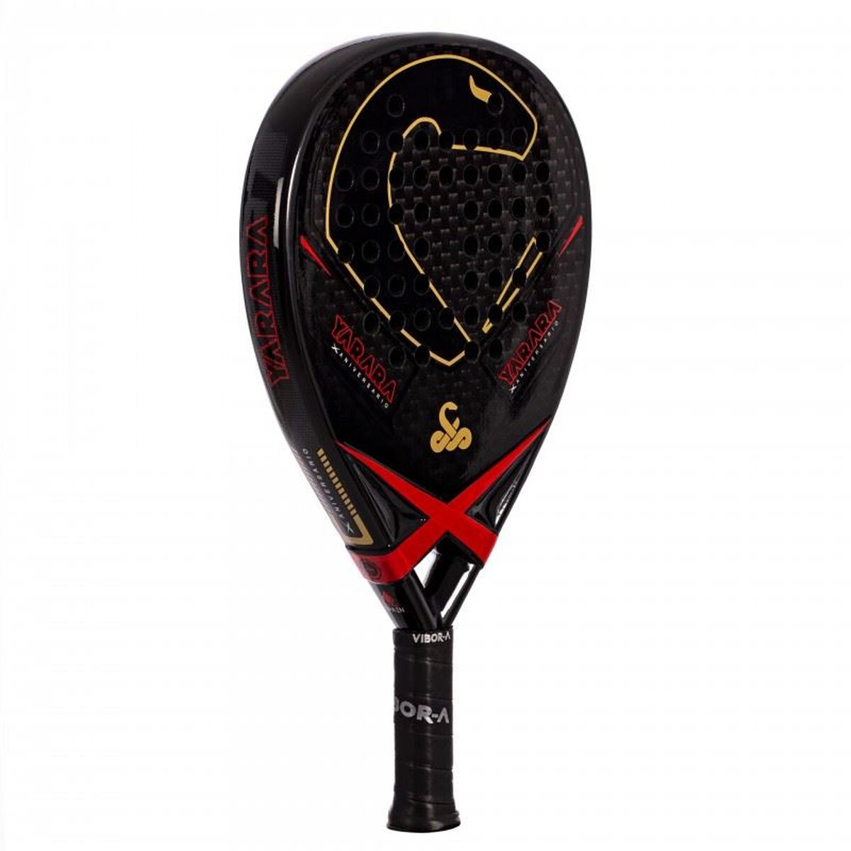 Paletă de Padel Vibor-a 0013840 Negru Cauciuc