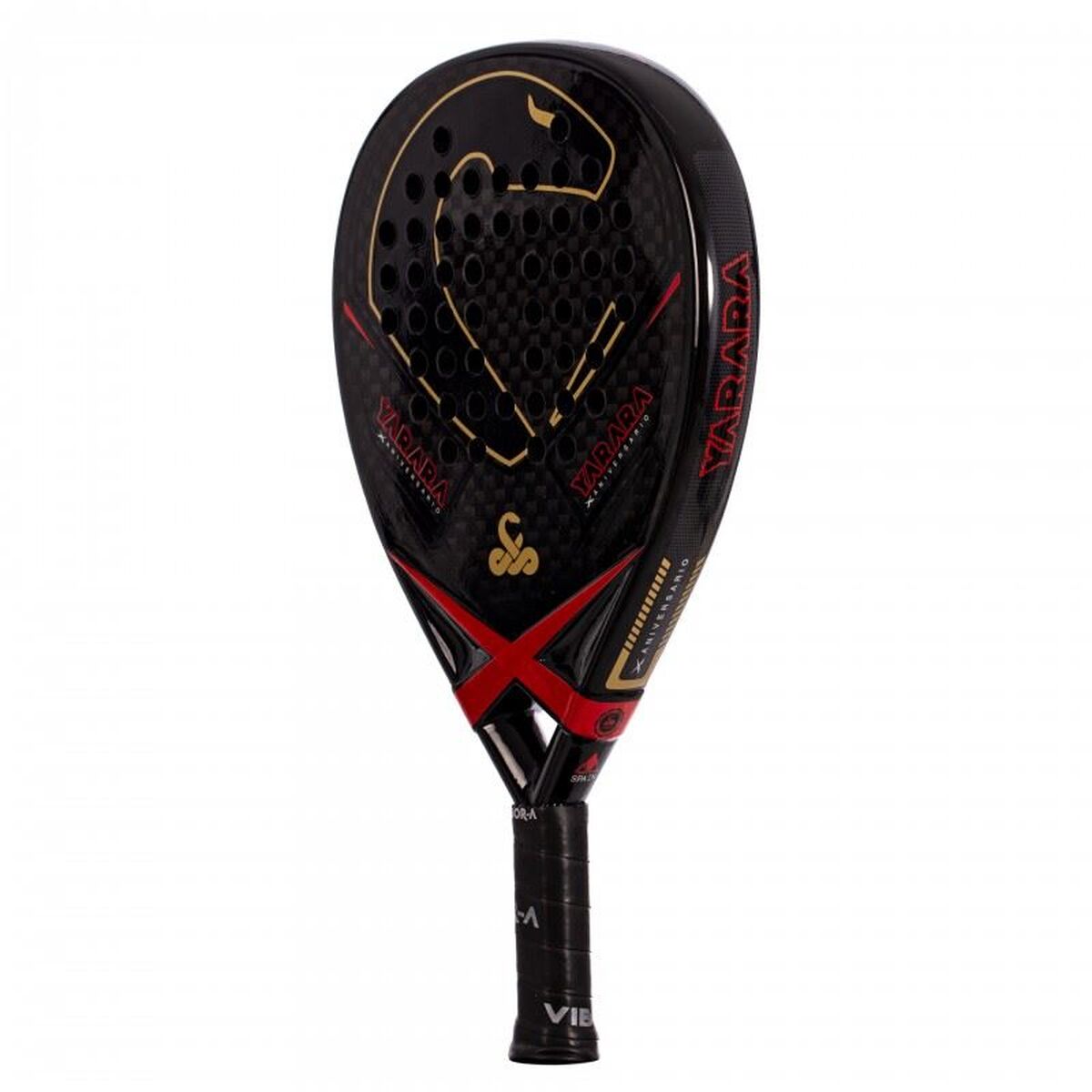 Paletă de Padel Vibor-a 0013840 Negru Cauciuc