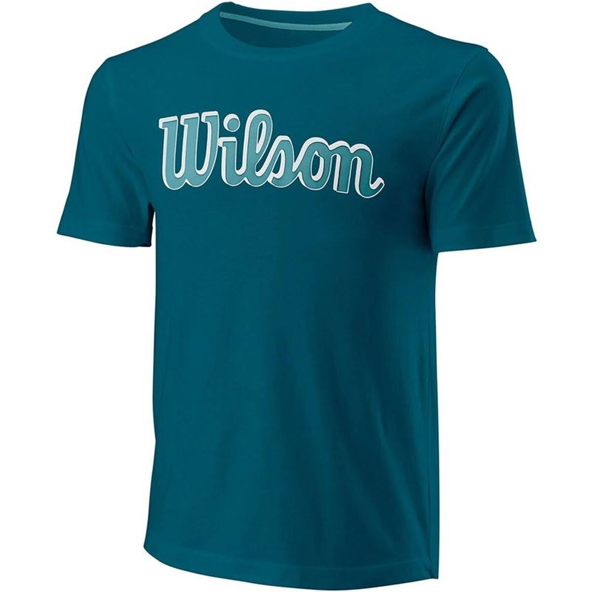 Tricou cu Mânecă Scurtă Bărbați Wilson WRA806608 Albastru (S)