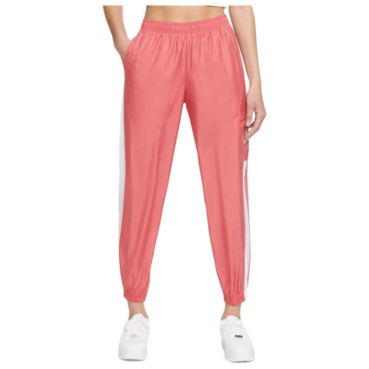 Pantaloni lungi de sport Nike Sportswear W Pink Roz Femeie