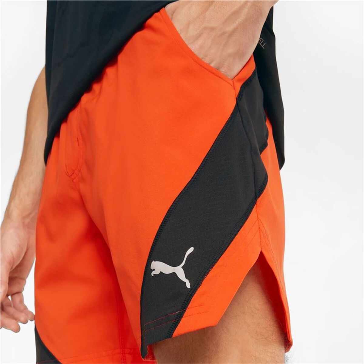 Pantaloni Scurți Sport pentru Bărbați Puma Vent Woven 7 M Portocaliu