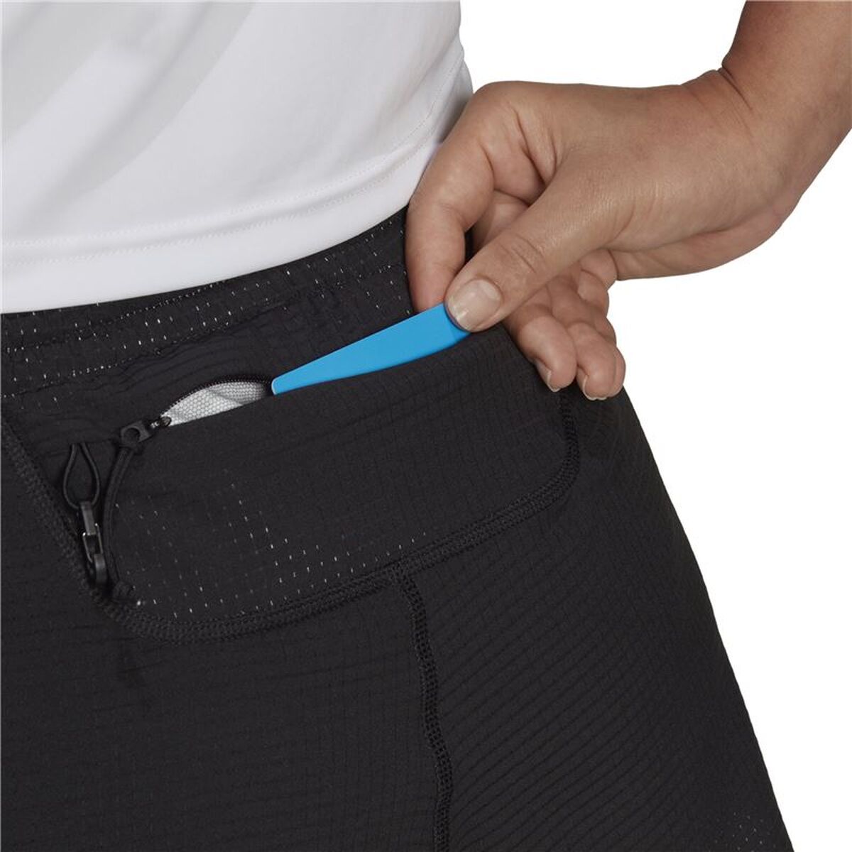 Pantaloni Scurți Sport pentru Damă Adidas Rnfastrt Ib Negru