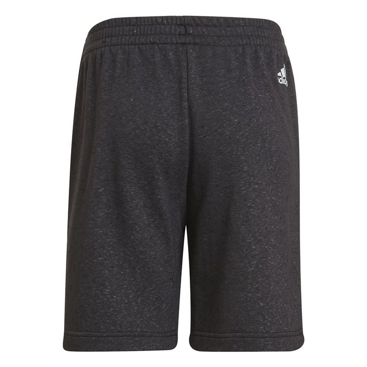 Pantaloni Scurți Sport pentru Copii Adidas Future Icons 3 Bandas Negru