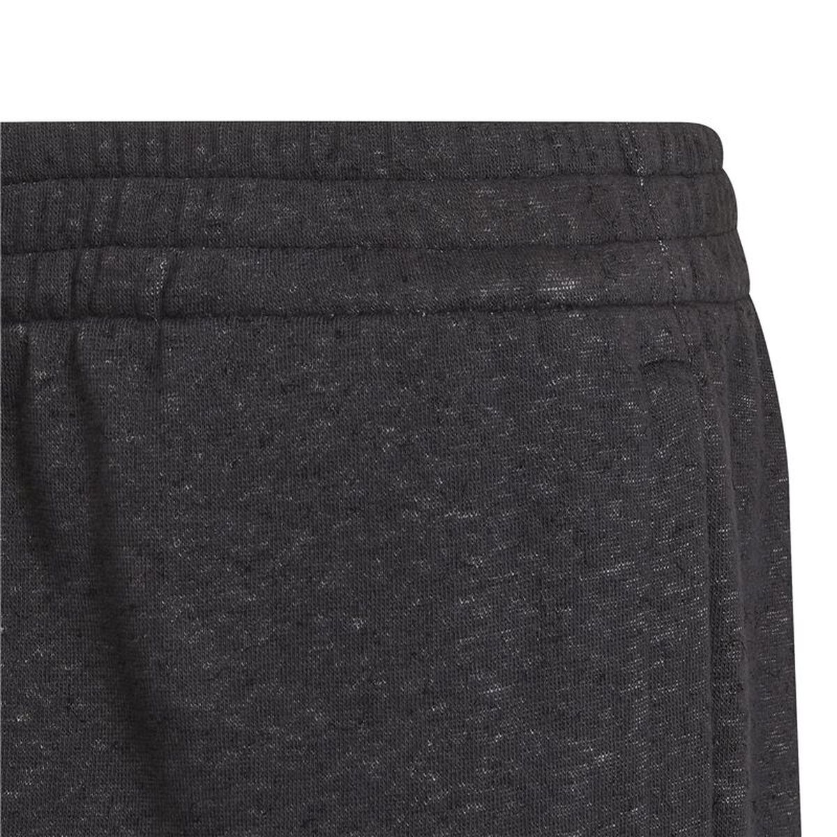 Pantaloni Scurți Sport pentru Copii Adidas Future Icons 3 Bandas Negru