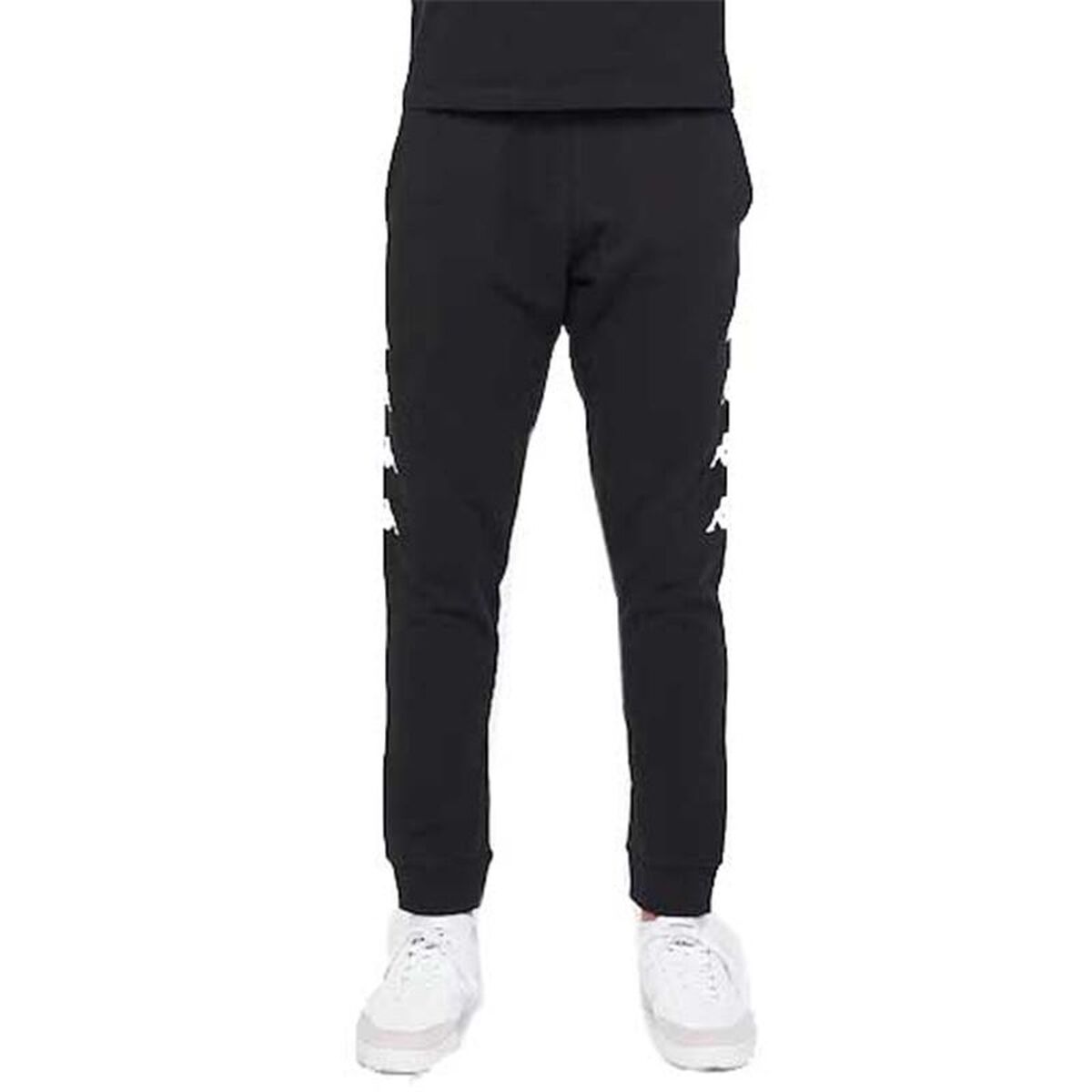 Pantaloni lungi de sport Kappa Karbo Negru Bărbați