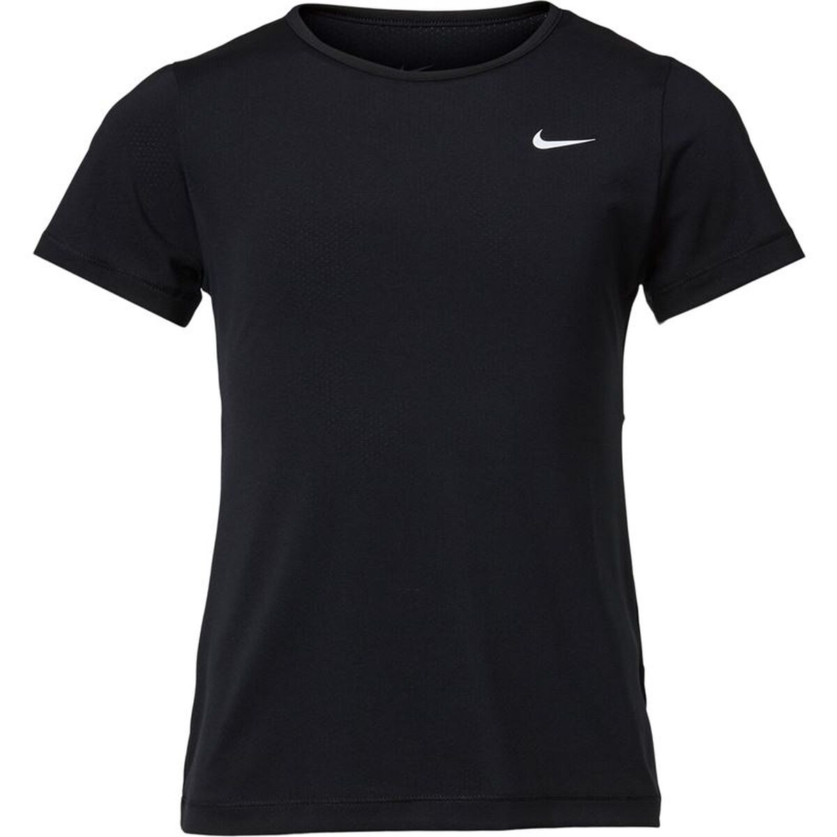 Tricou cu Mânecă Scurtă pentru Copii Nike Nike Pro Sleeve Negru