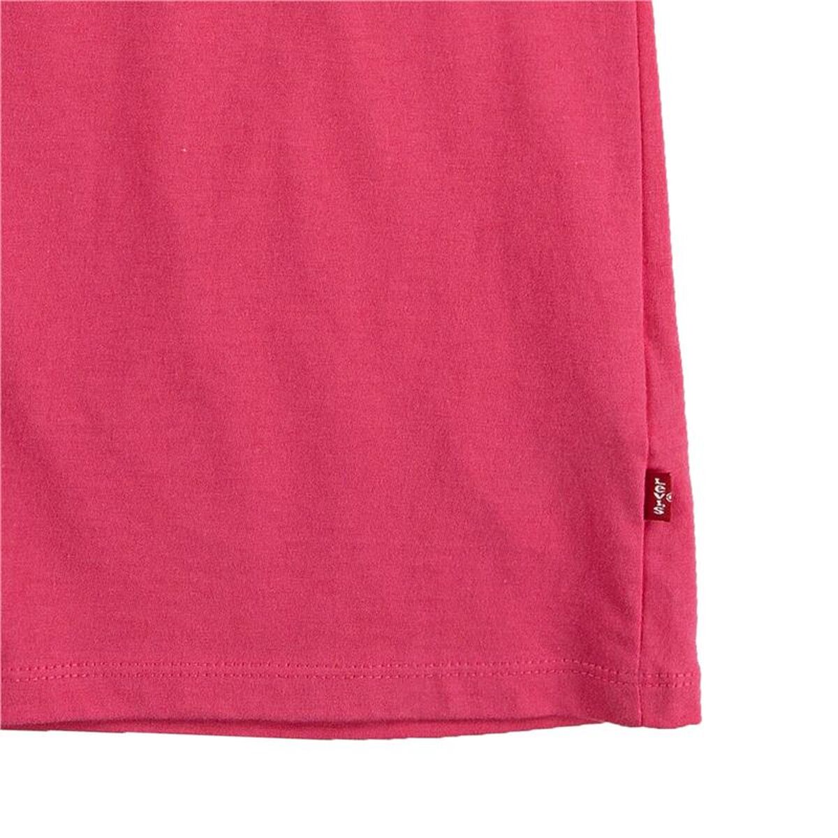 Tricou cu Mânecă Scurtă pentru Copii Levi's Batwing Girl Pink