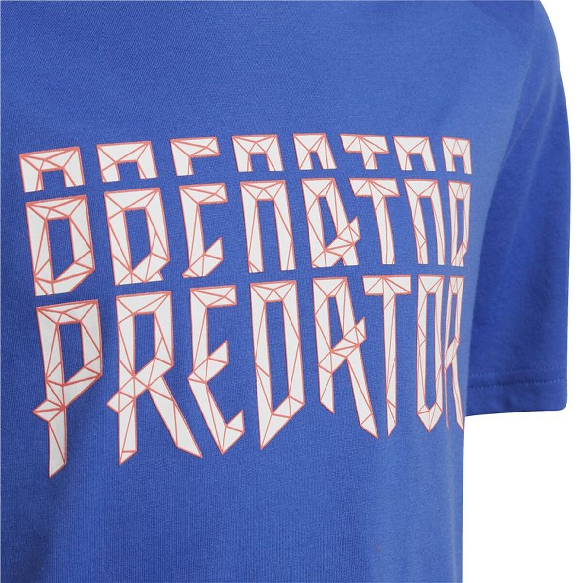 Tricou cu Mânecă Scurtă pentru Copii Adidas Predator Blue Albastru