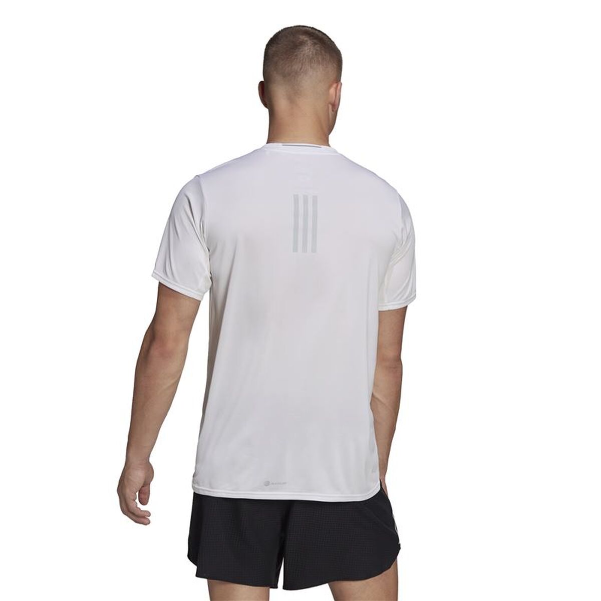 Tricou cu Mânecă Scurtă Bărbați Adidas D4R Men Alb