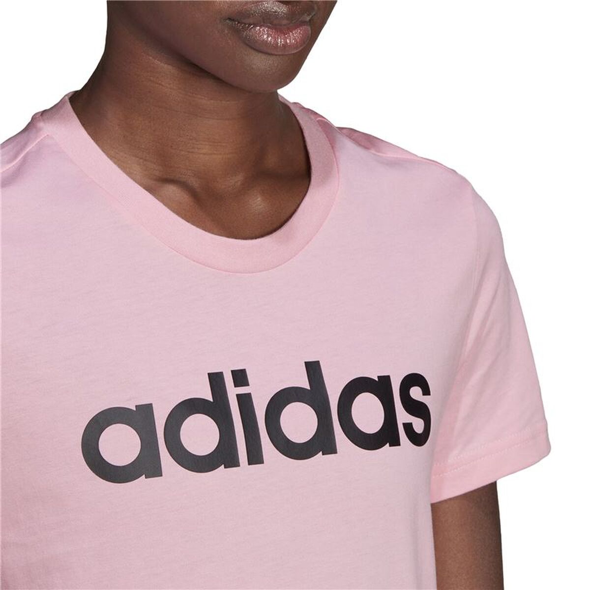 Tricou cu Mânecă Scurtă Femei Adidas Roz